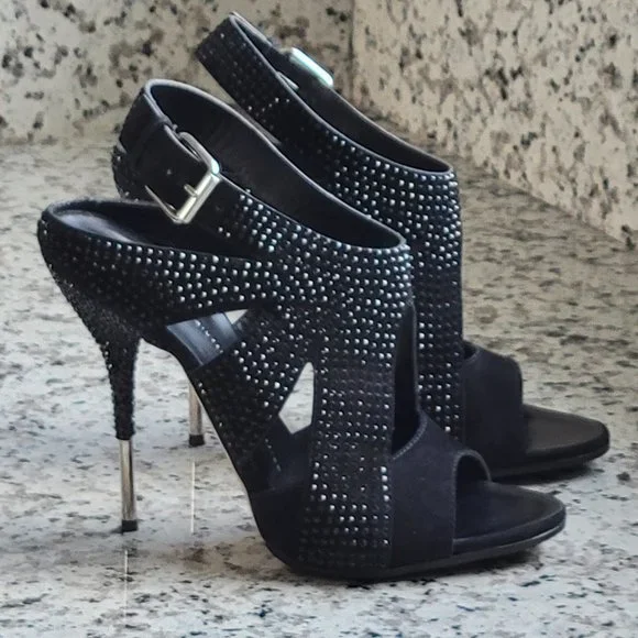 Giuseppe Zanotti heels embellished with crystals EU Sz 40 Mint condition - Picture 5 of 17